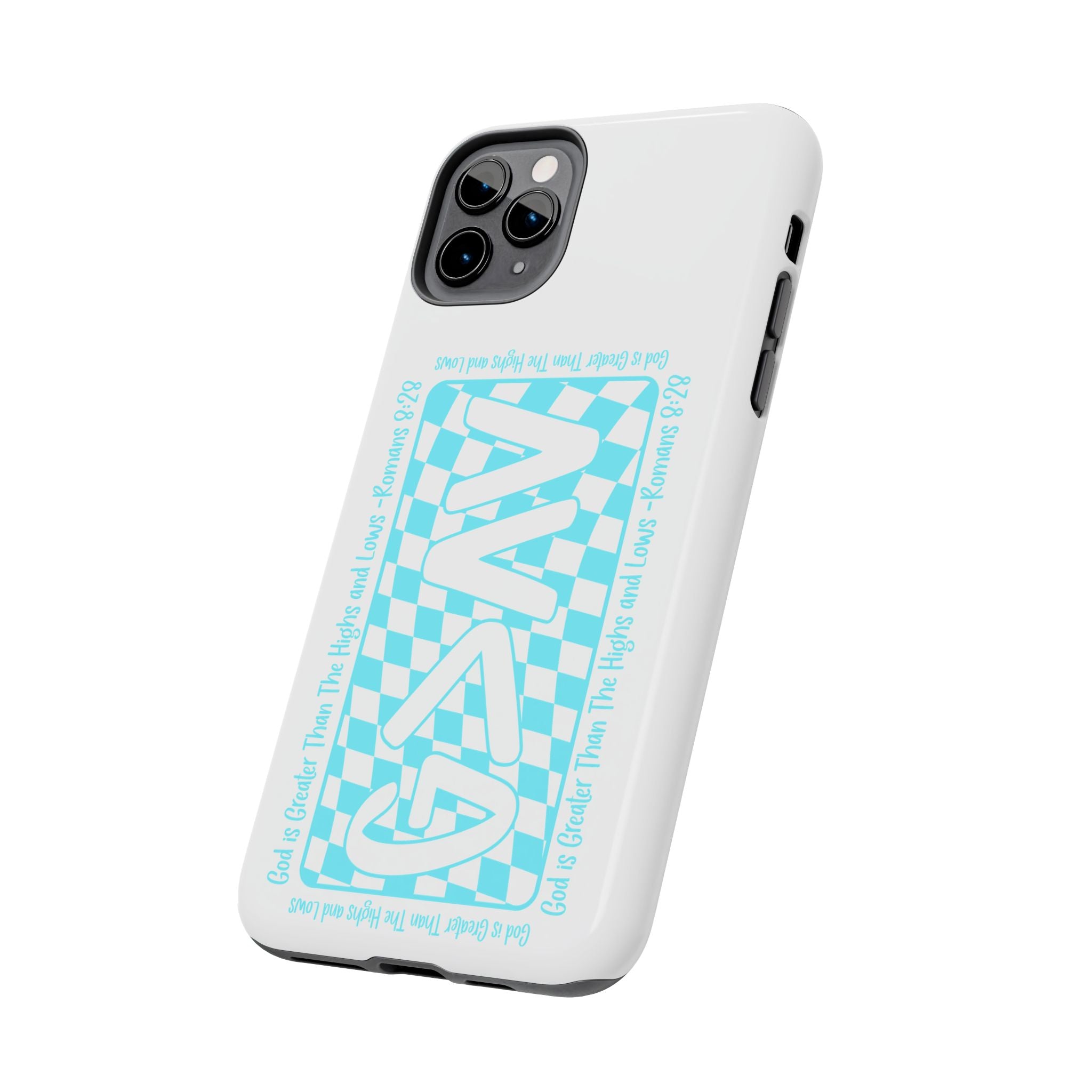 GAY Checkerboard Tough Phone Case — Pride Protective Phone Cover