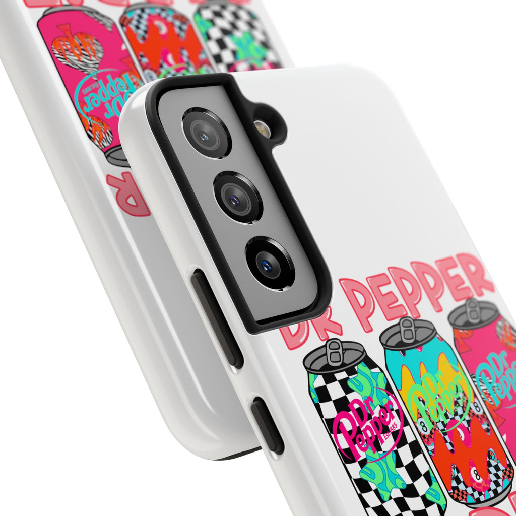 Dr Pepper Baddie Tough Phone Case — Retro Pop Soda Can Design