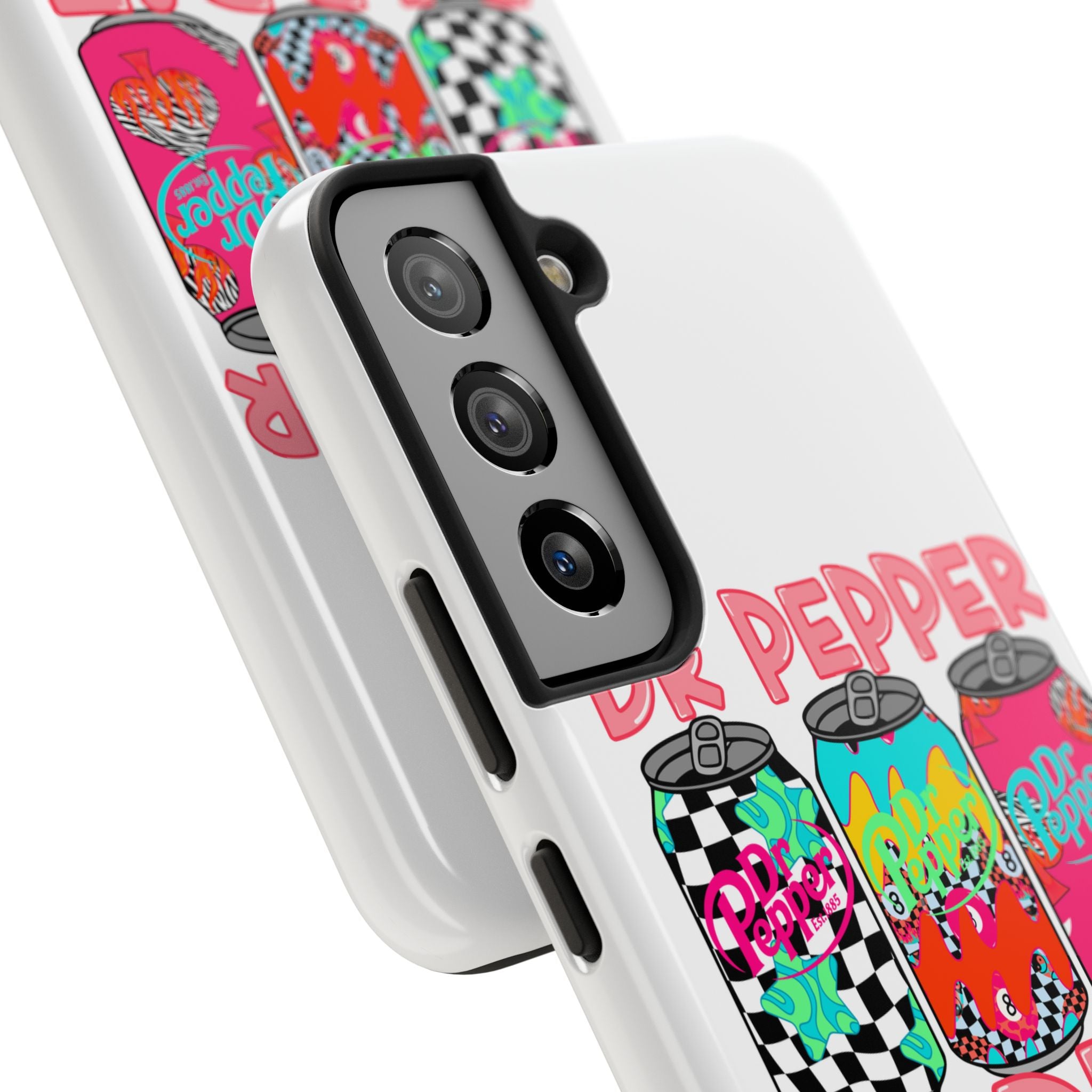 Dr Pepper Baddie Tough Phone Case — Retro Pop Soda Can Design