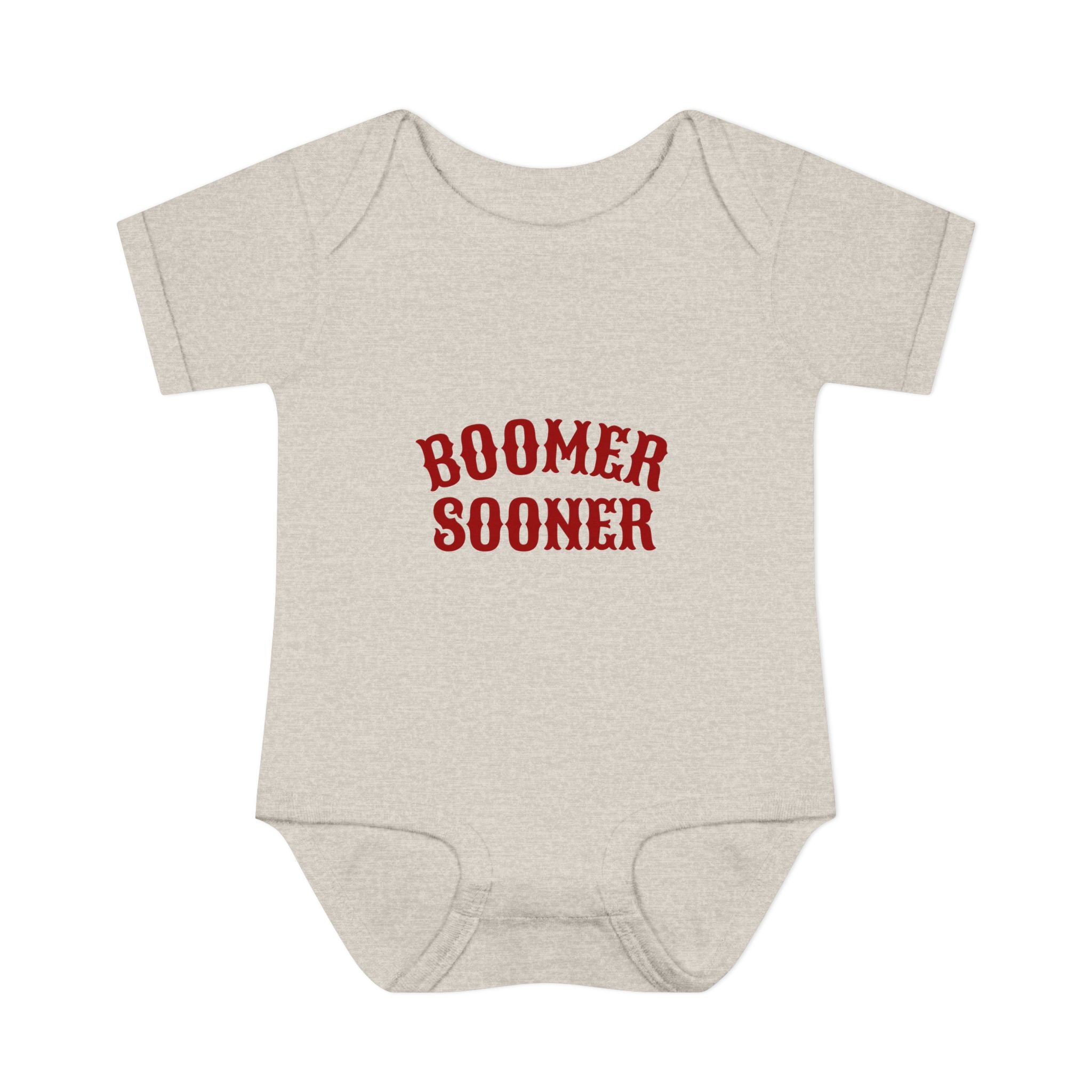 Boomer Sooner Infant Bodysuit - Baby OU Sooners Football Onesie