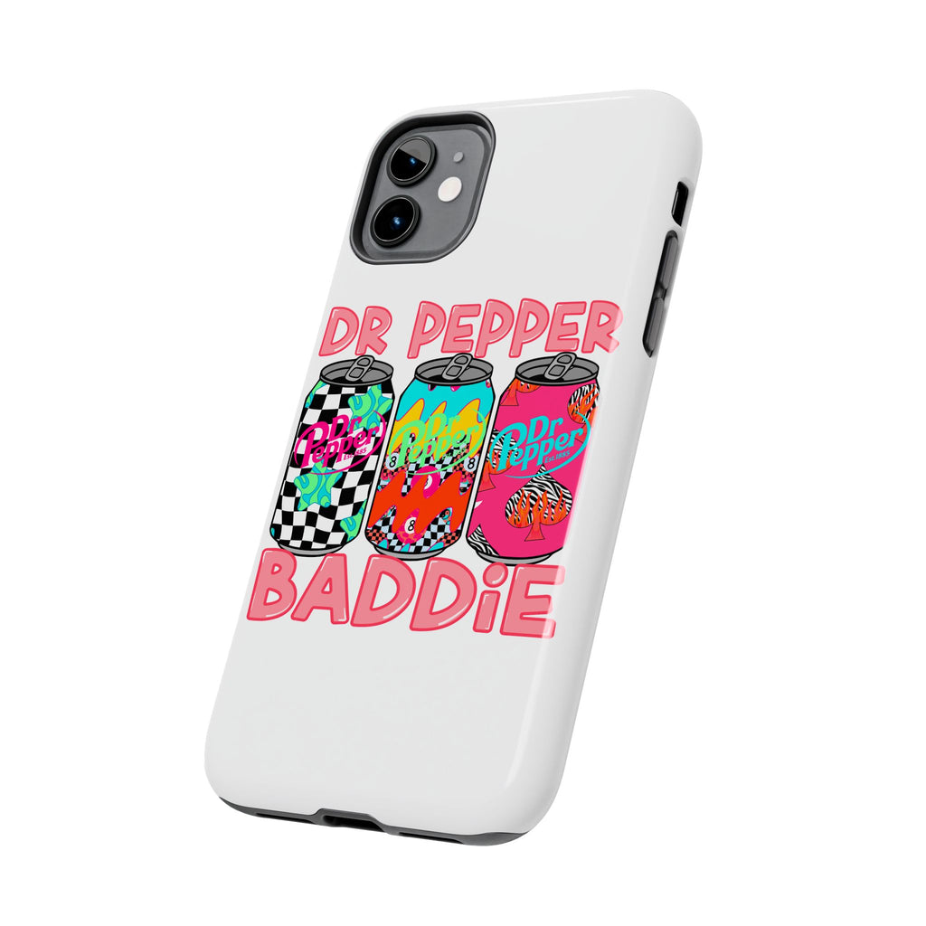 Dr Pepper Baddie Tough Phone Case — Retro Pop Soda Can Design