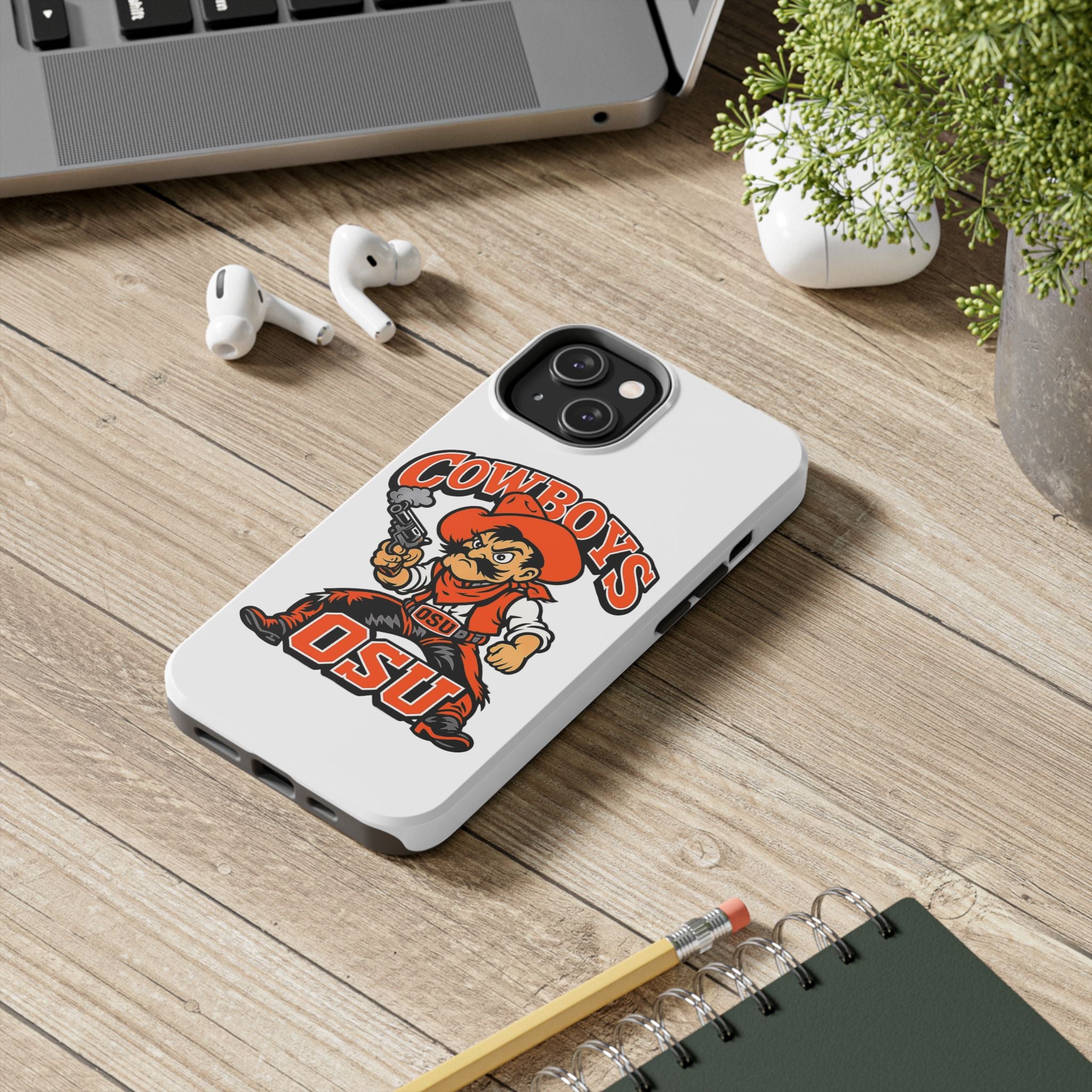 OSU Cowboys Tough Phone Case — Retro Mascot Protective Cover