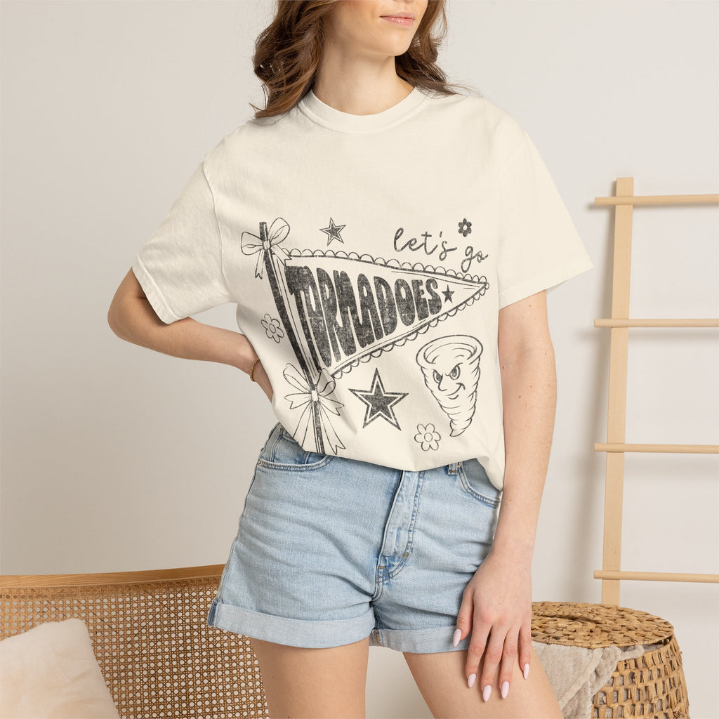 Let's Go Tornadoes Retro Graphic T-Shirt