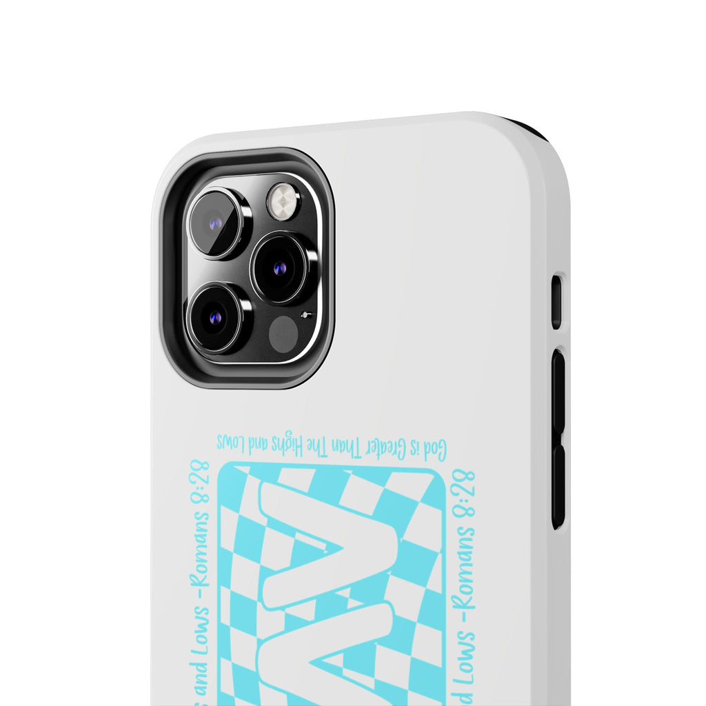 GAY Checkerboard Tough Phone Case — Pride Protective Phone Cover