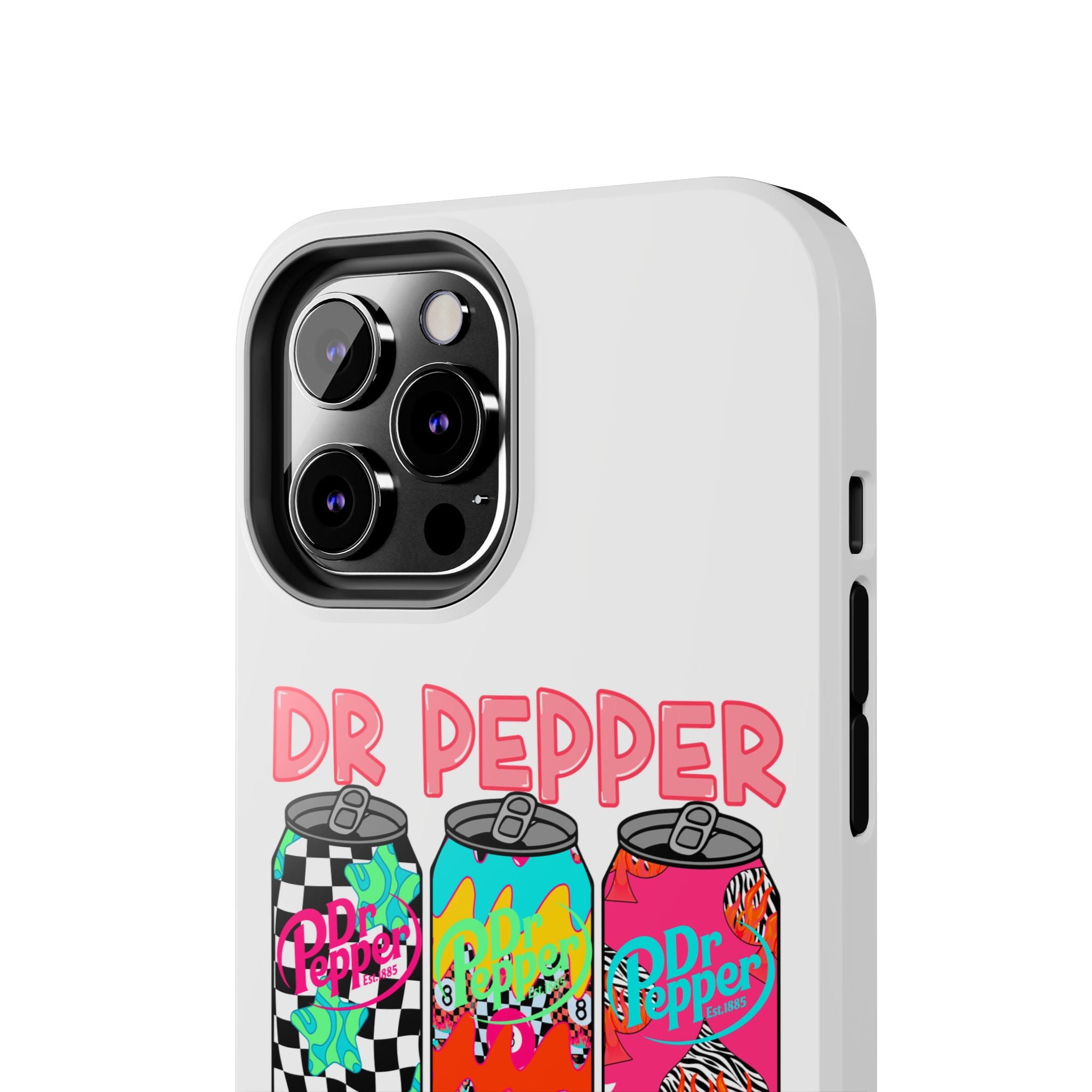 Dr Pepper Baddie Tough Phone Case — Retro Pop Soda Can Design