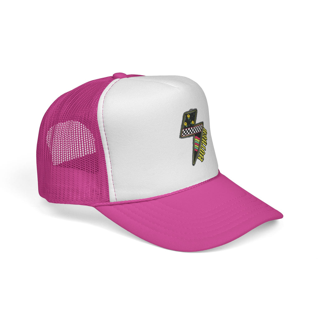 Trucker Cap — Lightning Bolt Patch Design