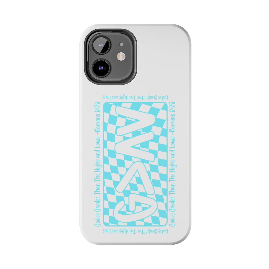GAY Checkerboard Tough Phone Case — Pride Protective Phone Cover
