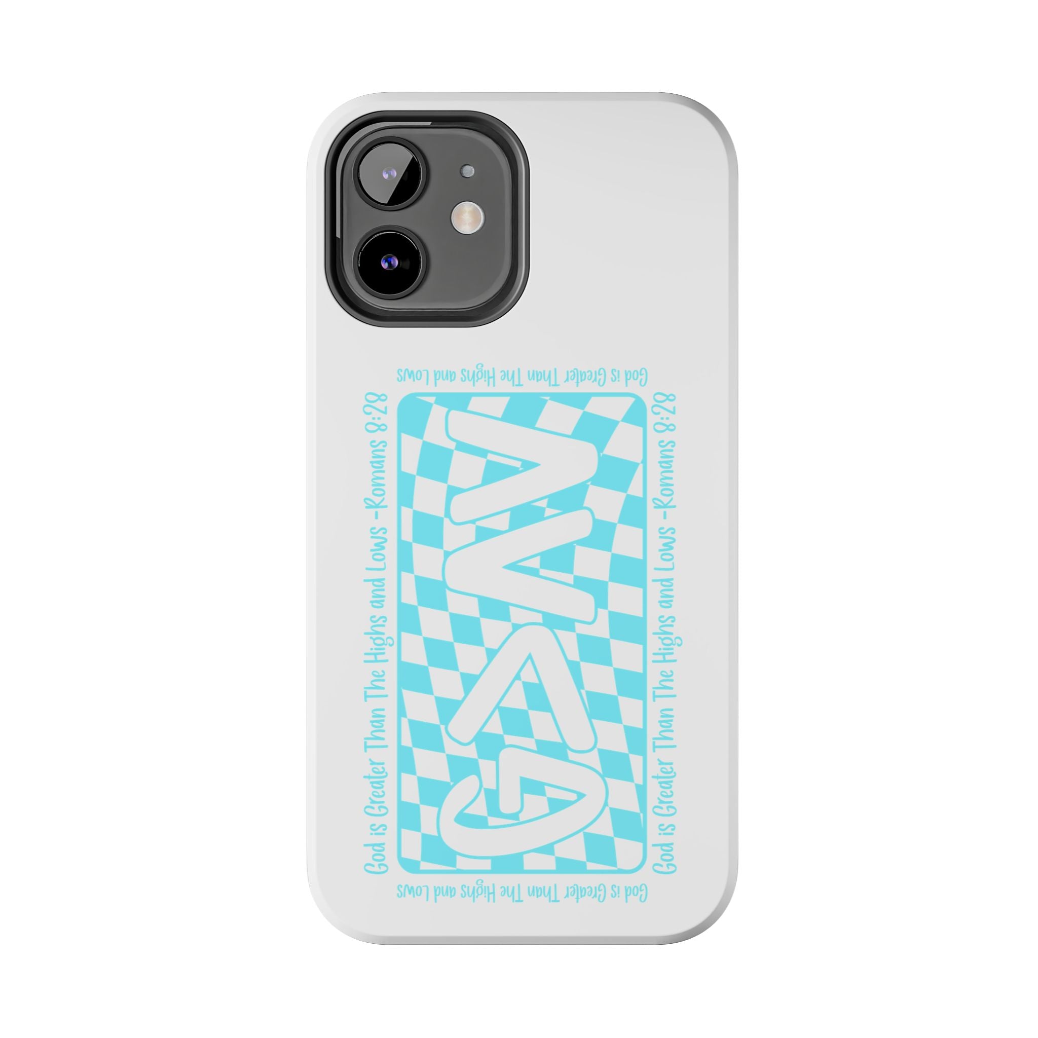GAY Checkerboard Tough Phone Case — Pride Protective Phone Cover