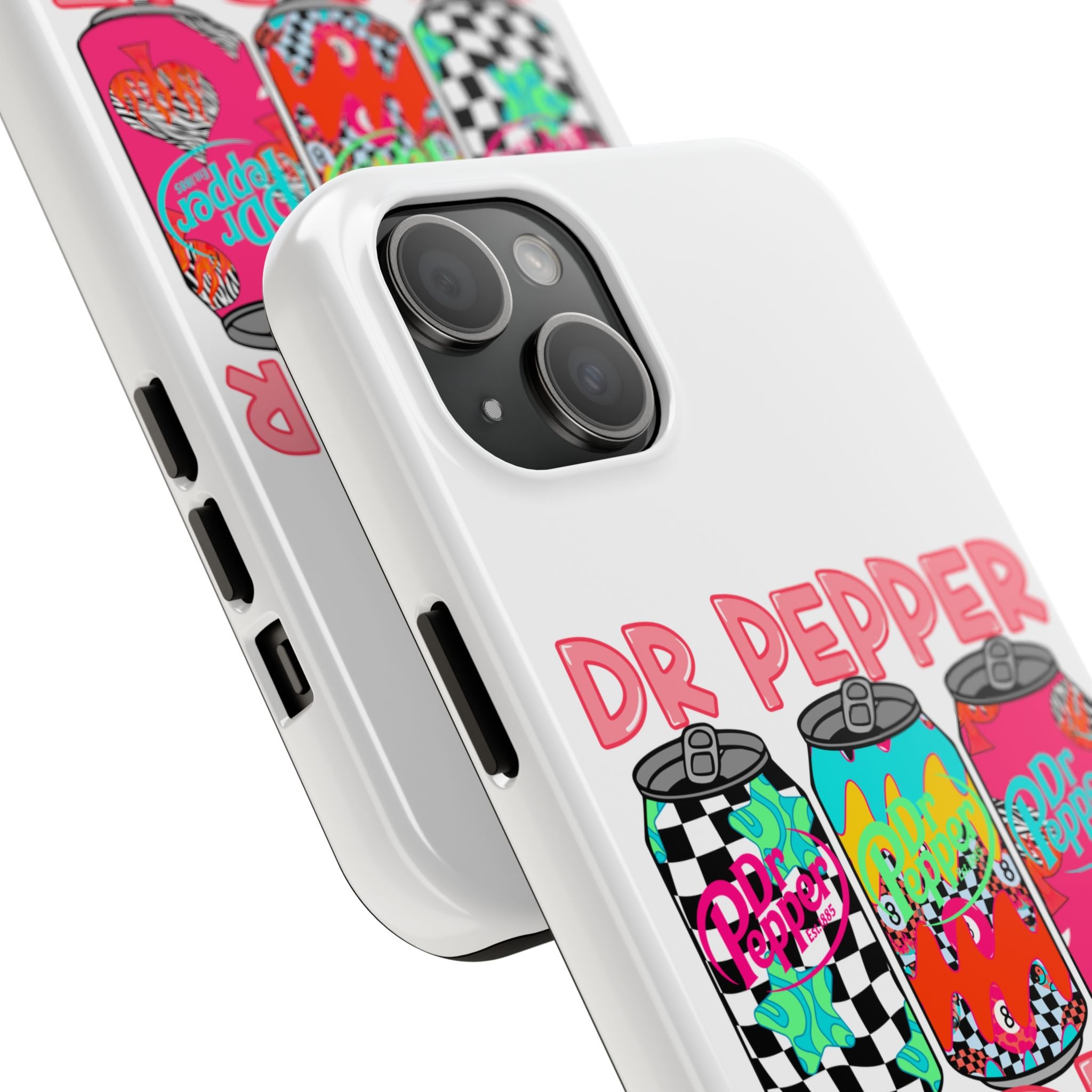 Dr Pepper Baddie Tough Phone Case — Retro Pop Soda Can Design