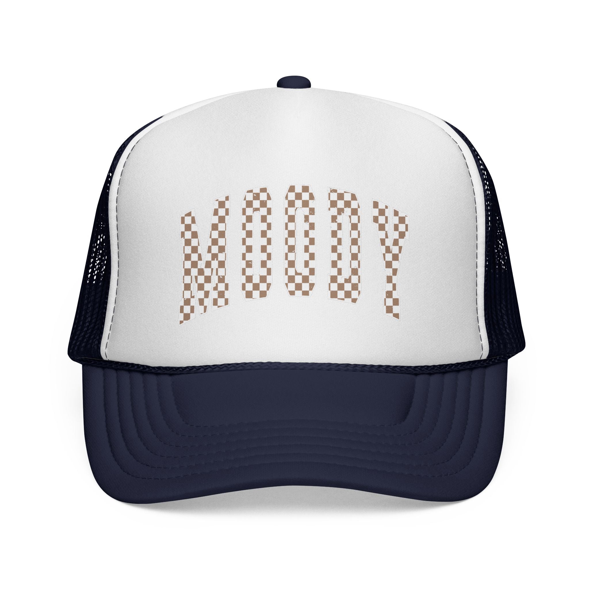 Moody Checkerboard Trucker Cap