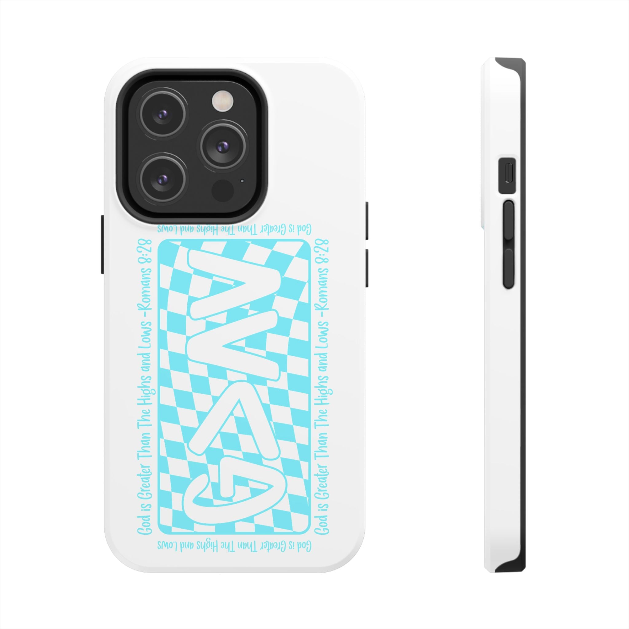 GAY Checkerboard Tough Phone Case — Pride Protective Phone Cover