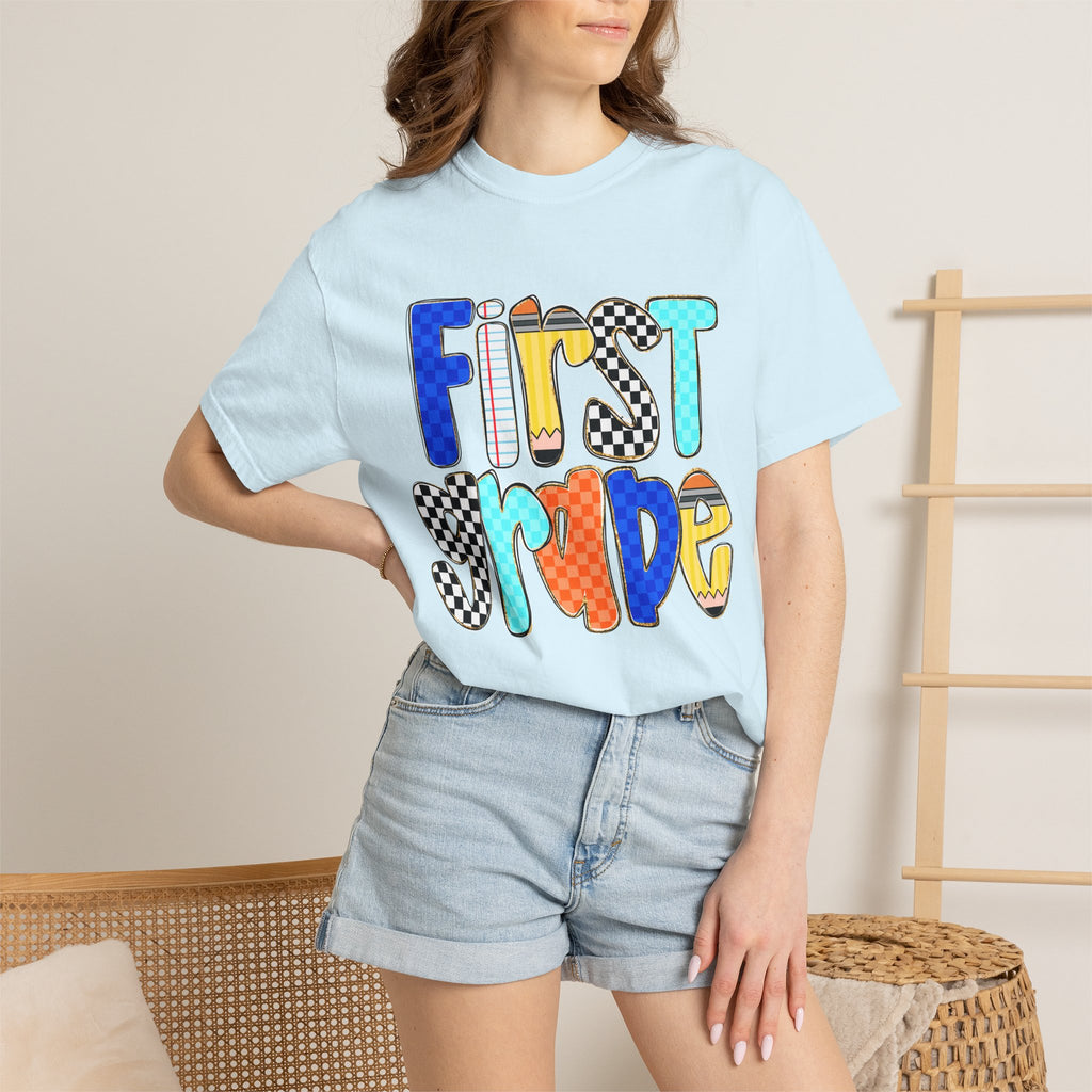 First Pride T-Shirt — Colorful Retro LGBTQ+ Celebration Tee