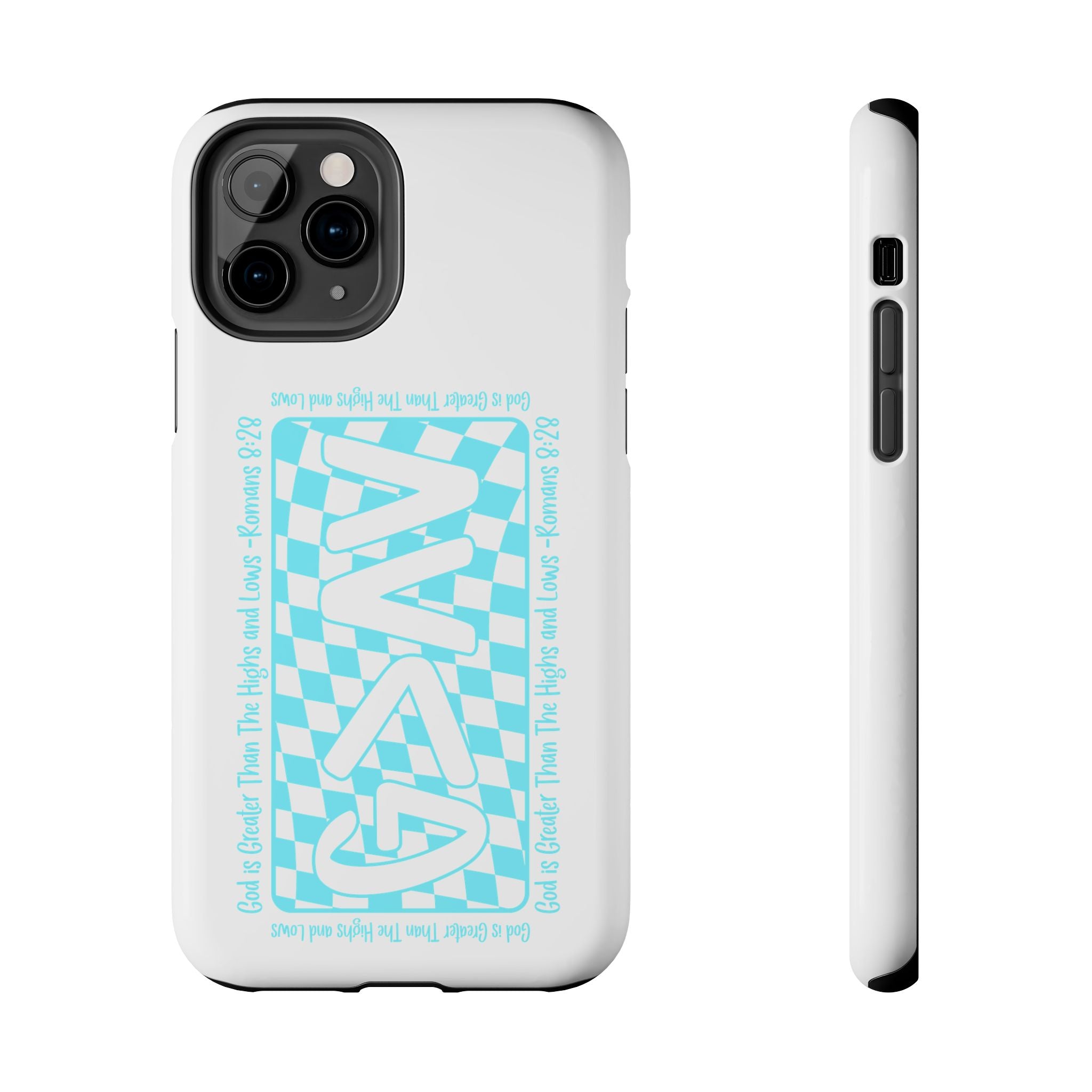 GAY Checkerboard Tough Phone Case — Pride Protective Phone Cover