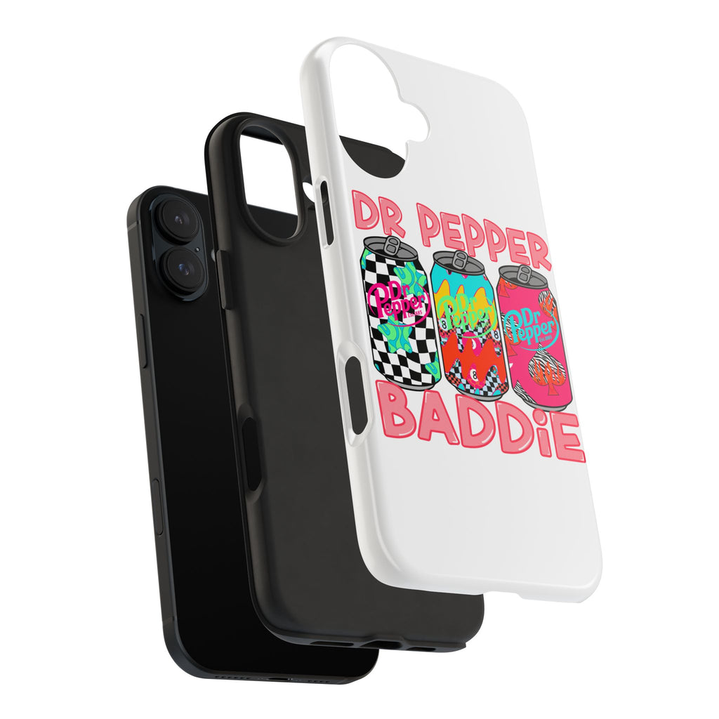 Dr Pepper Baddie Tough Phone Case — Retro Pop Soda Can Design