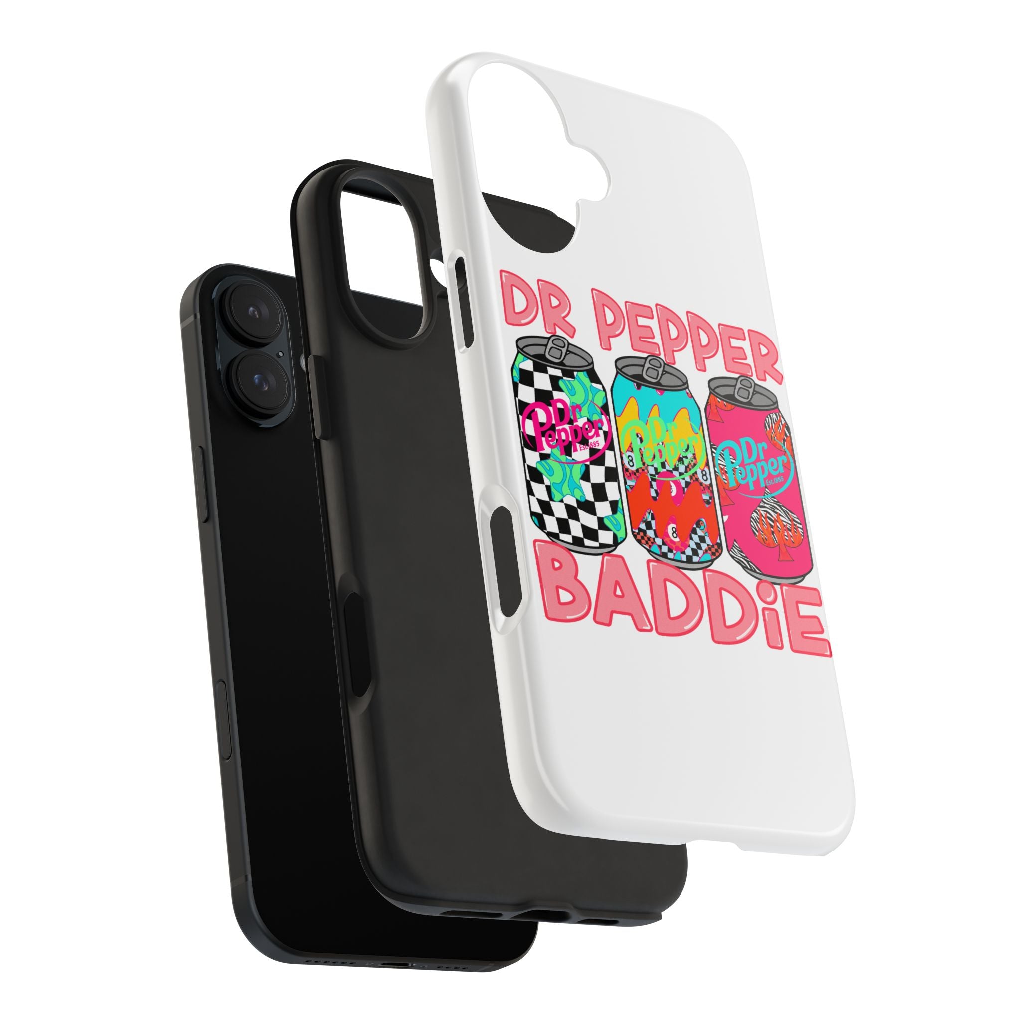 Dr Pepper Baddie Tough Phone Case — Retro Pop Soda Can Design
