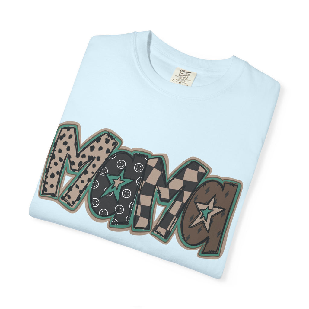 Vegan Retro Graffiti T‑Shirt — Vintage Bandana Pattern Tee