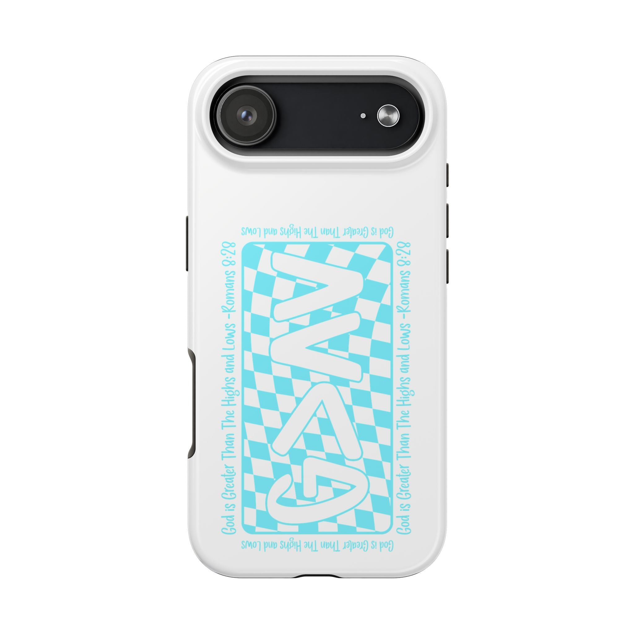 GAY Checkerboard Tough Phone Case — Pride Protective Phone Cover