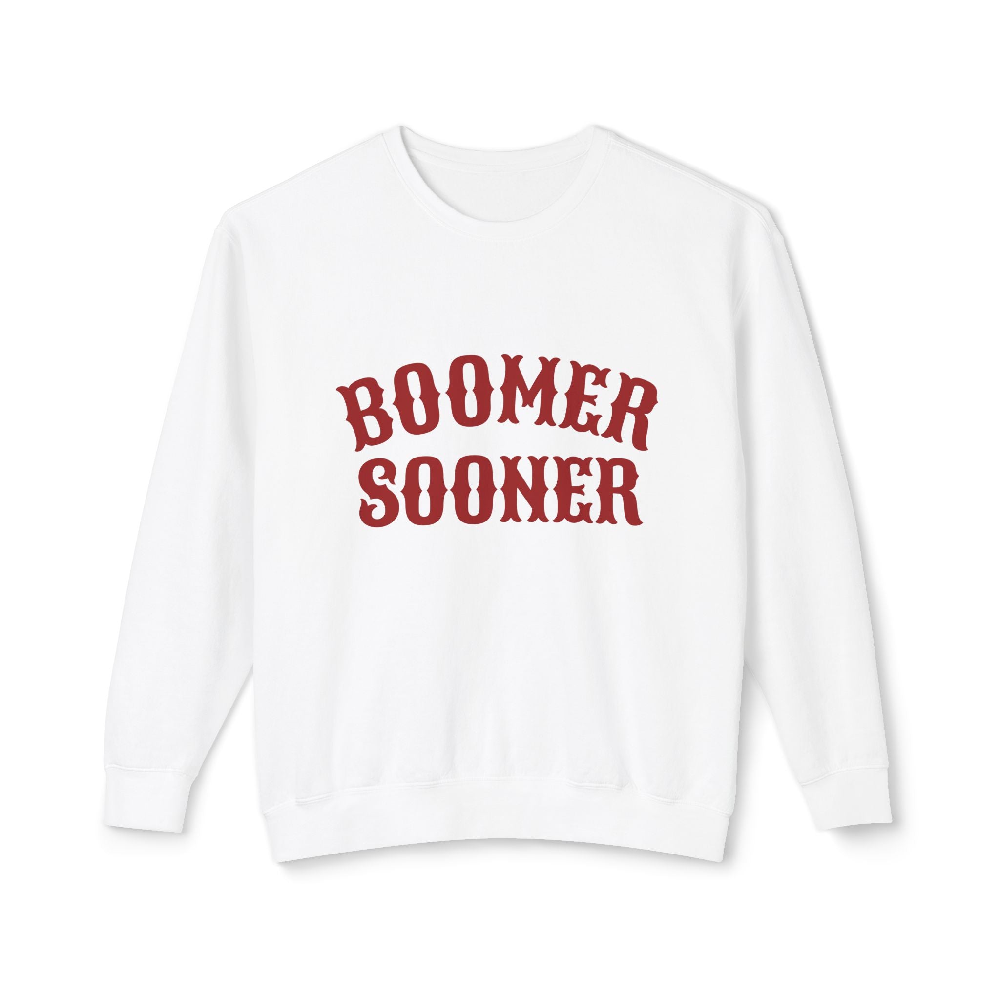 Boomer Sooner Crewneck Sweatshirt — OU Game Day Sweater