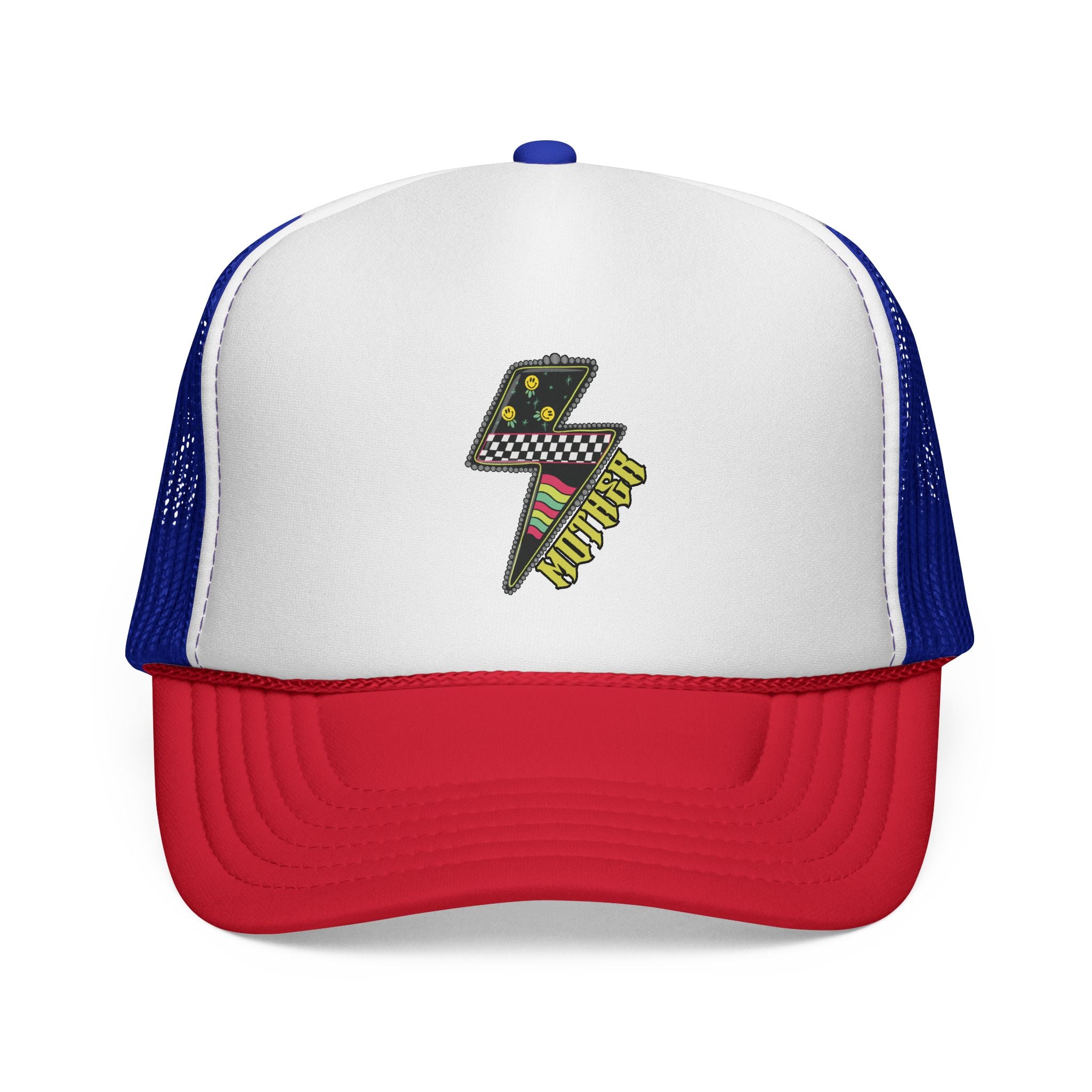 Trucker Cap — Lightning Bolt Patch Design
