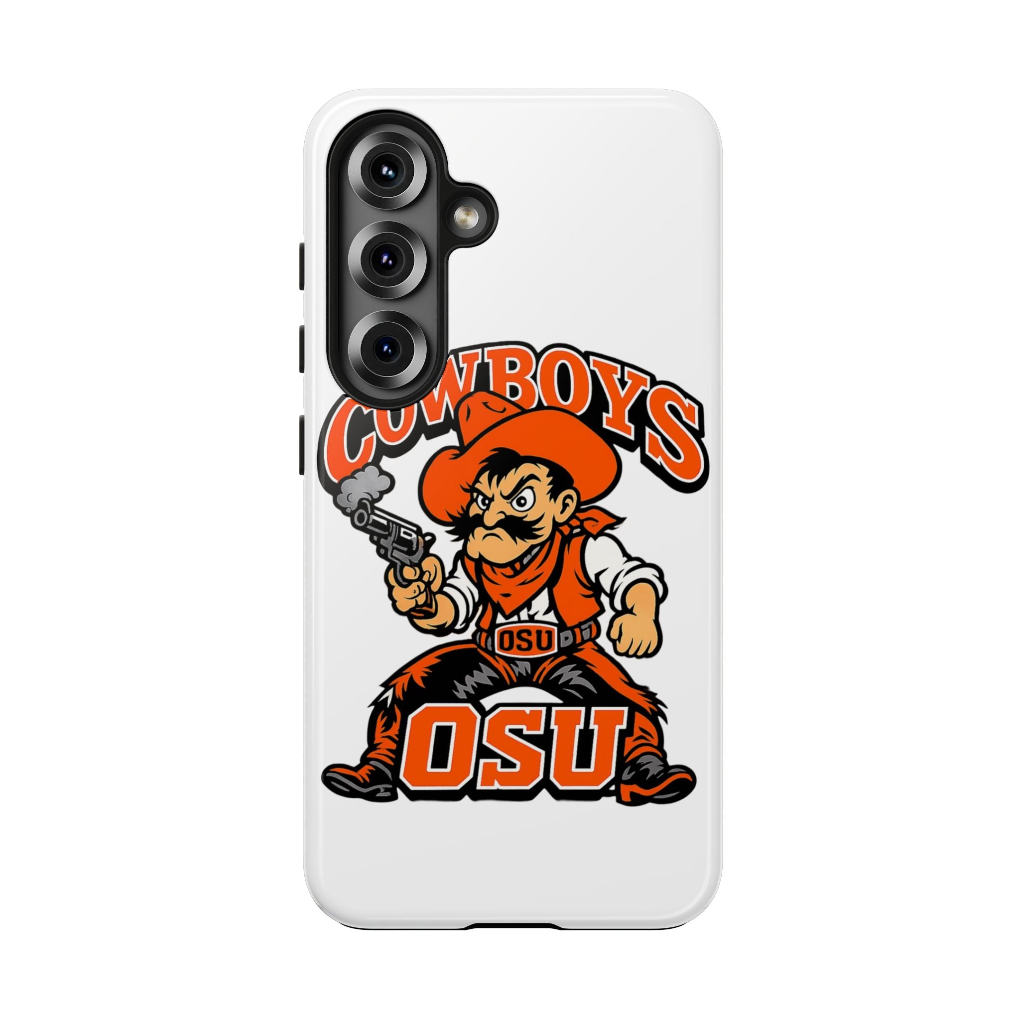 OSU Cowboys Tough Phone Case — Retro Mascot Protective Cover
