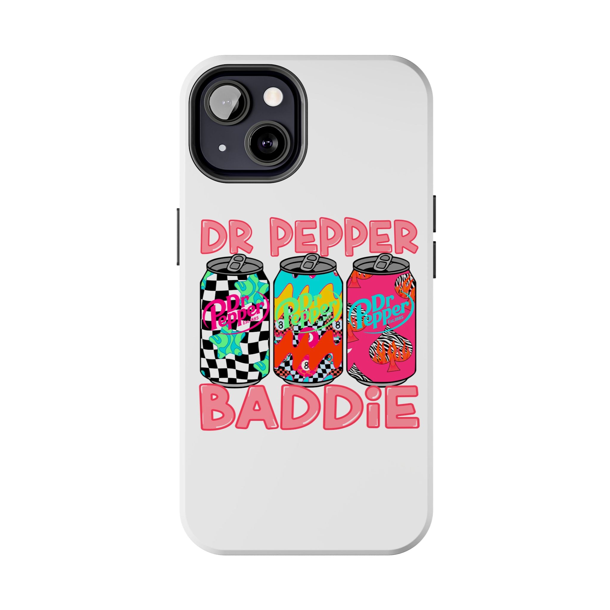 Dr Pepper Baddie Tough Phone Case — Retro Pop Soda Can Design