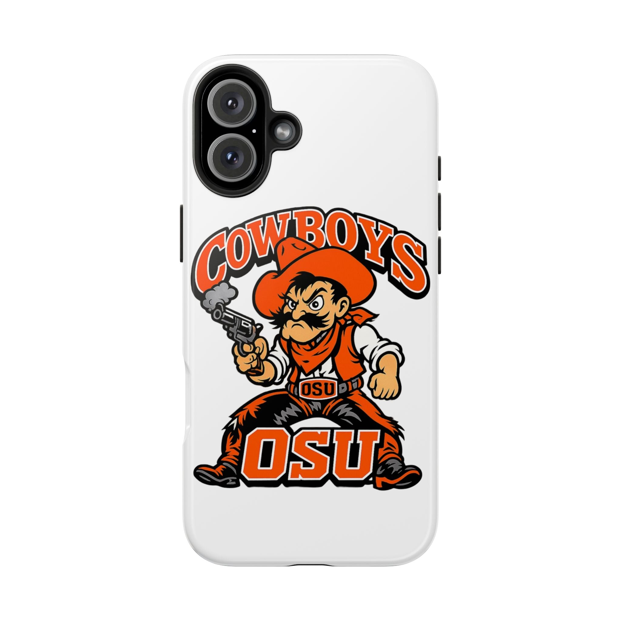 OSU Cowboys Tough Phone Case — Retro Mascot Protective Cover