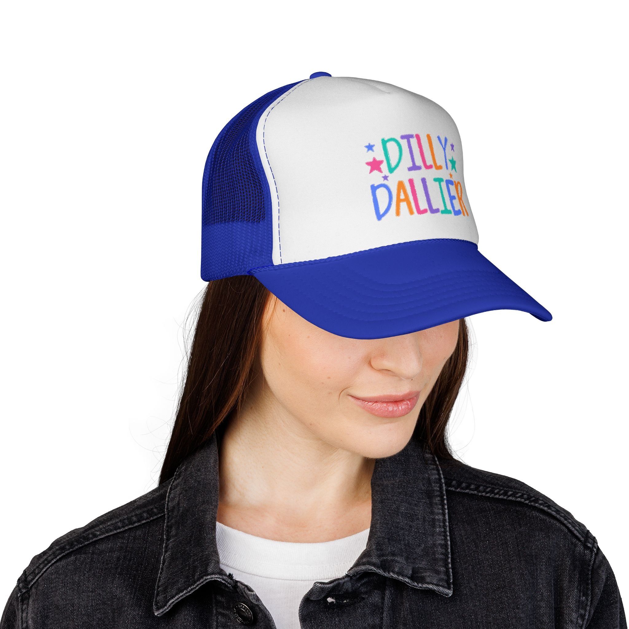Dilly Dallier Colorful Kids Trucker Cap