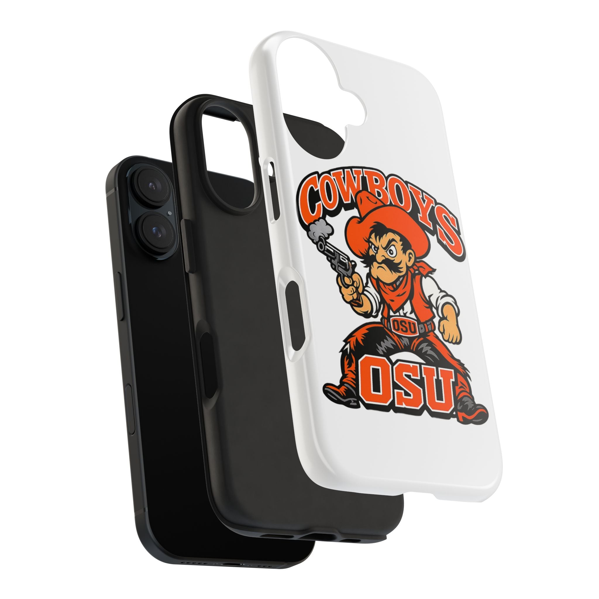 OSU Cowboys Tough Phone Case — Retro Mascot Protective Cover