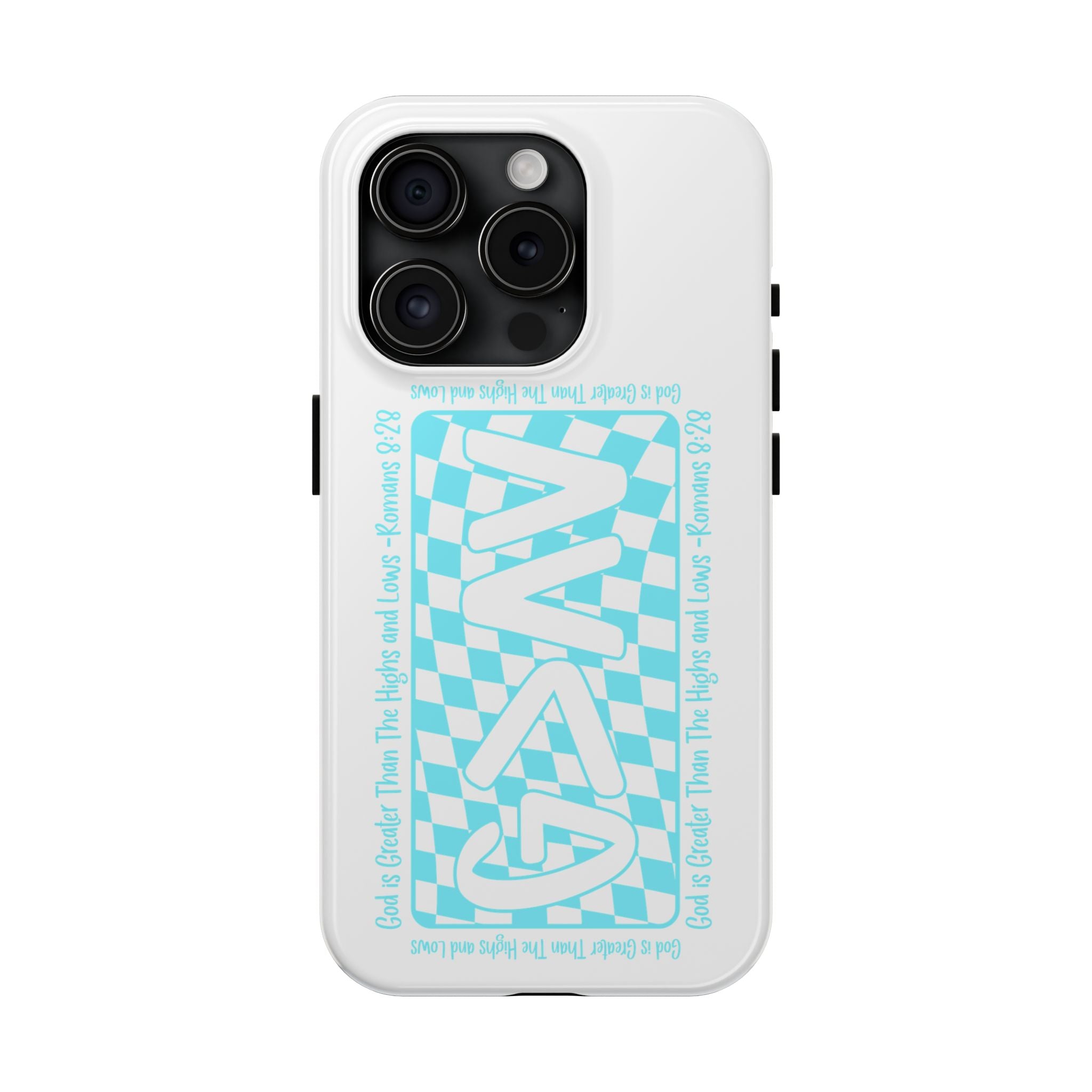 GAY Checkerboard Tough Phone Case — Pride Protective Phone Cover