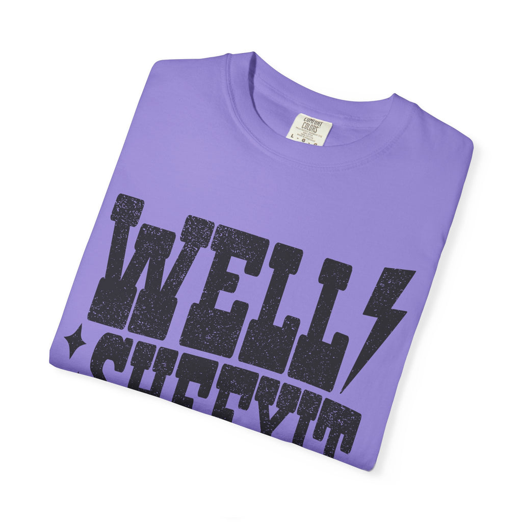 Well Sheeyit T-Shirt — Rustic Vintage Graphic Tee with Lightning Bolt