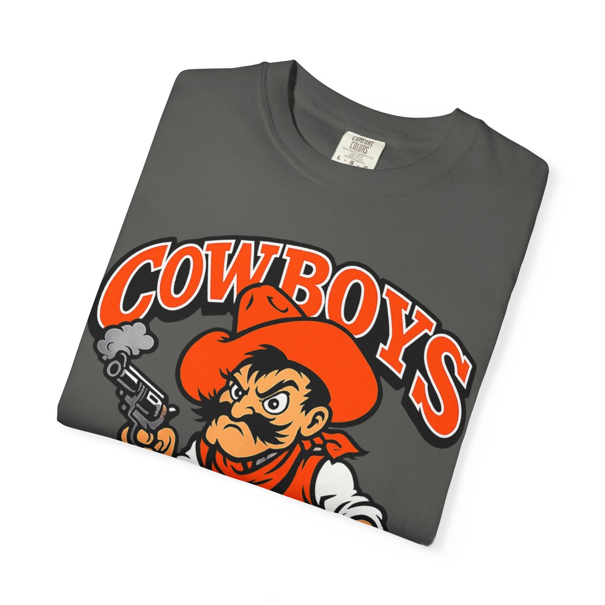 OSU Cowboys Vintage Mascot T-Shirt — Retro Collegiate Western Tee