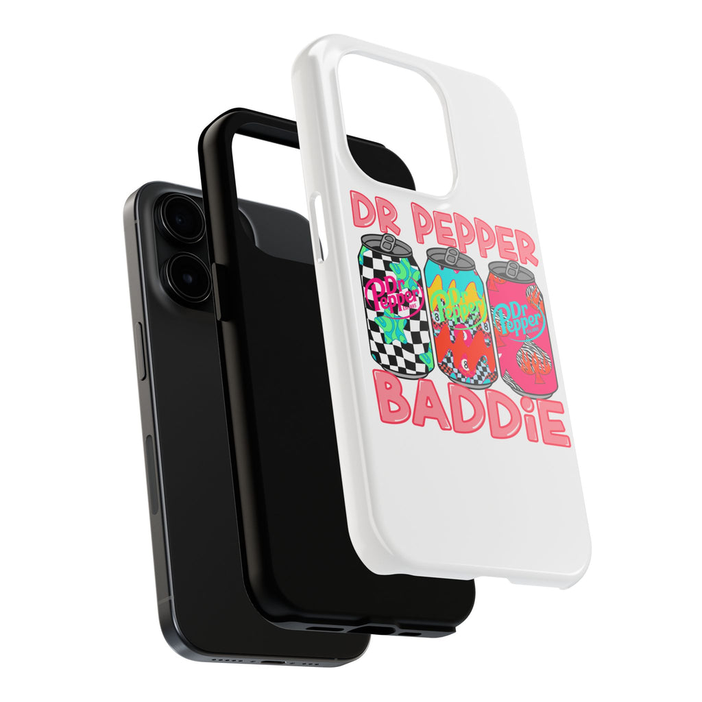 Dr Pepper Baddie Tough Phone Case — Retro Pop Soda Can Design