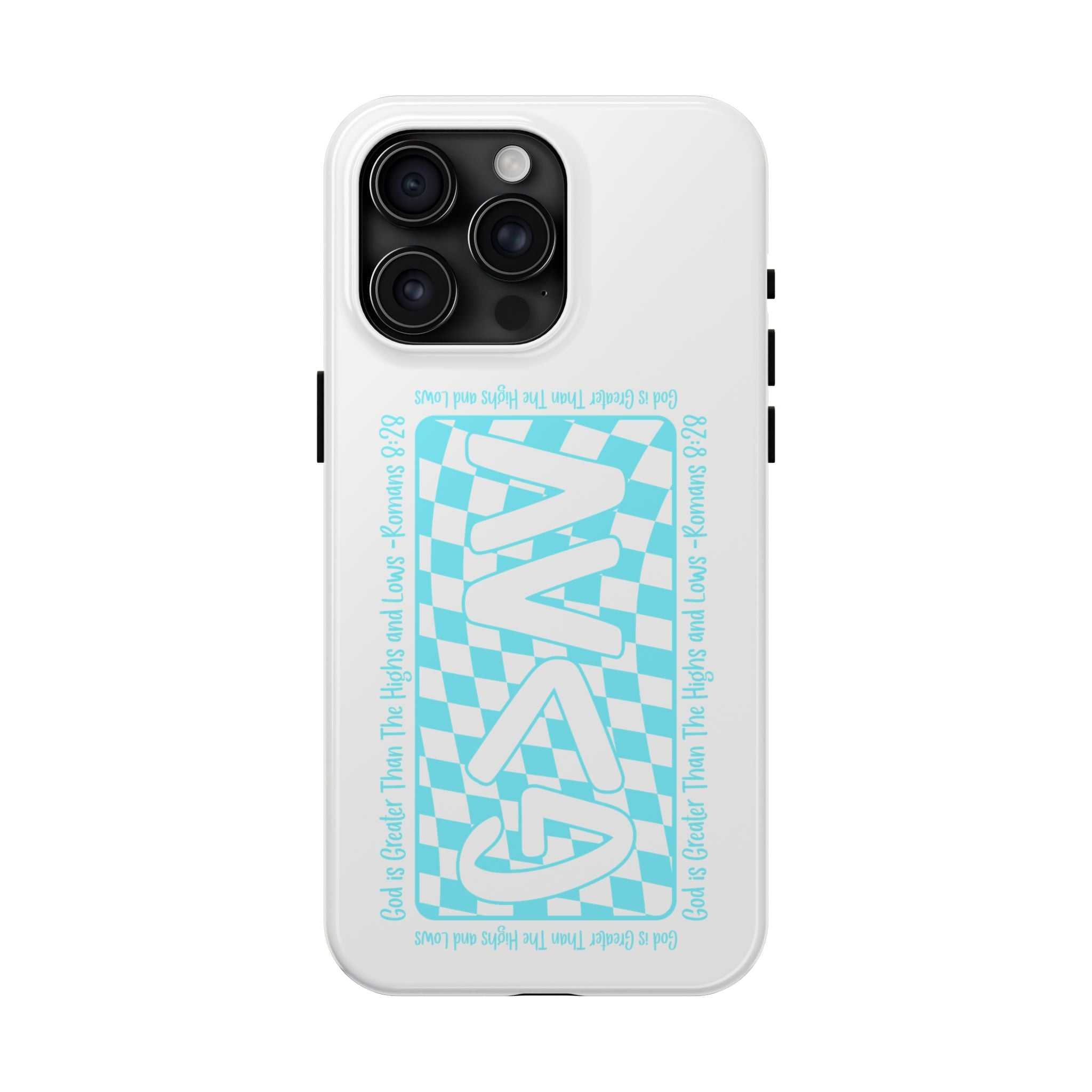 GAY Checkerboard Tough Phone Case — Pride Protective Phone Cover
