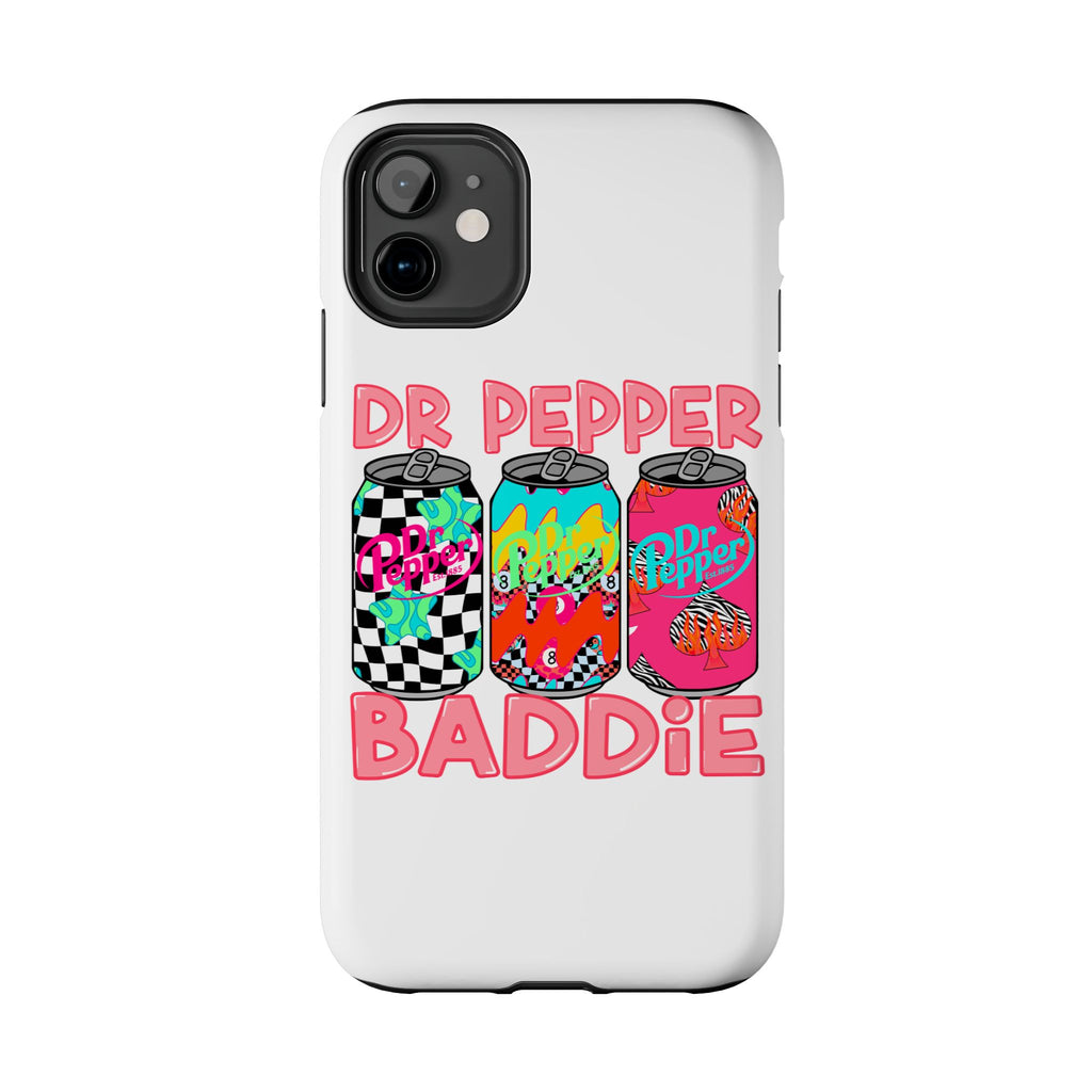 Dr Pepper Baddie Tough Phone Case — Retro Pop Soda Can Design