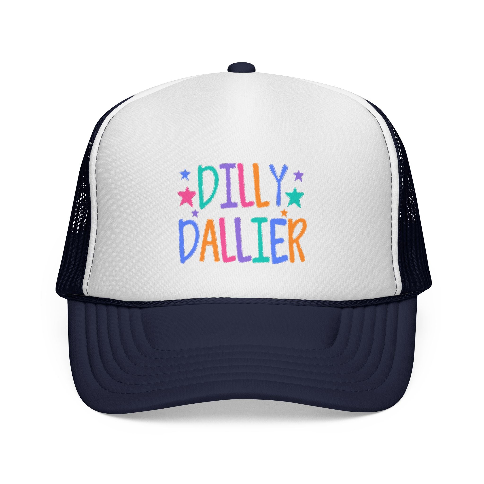 Dilly Dallier Colorful Kids Trucker Cap
