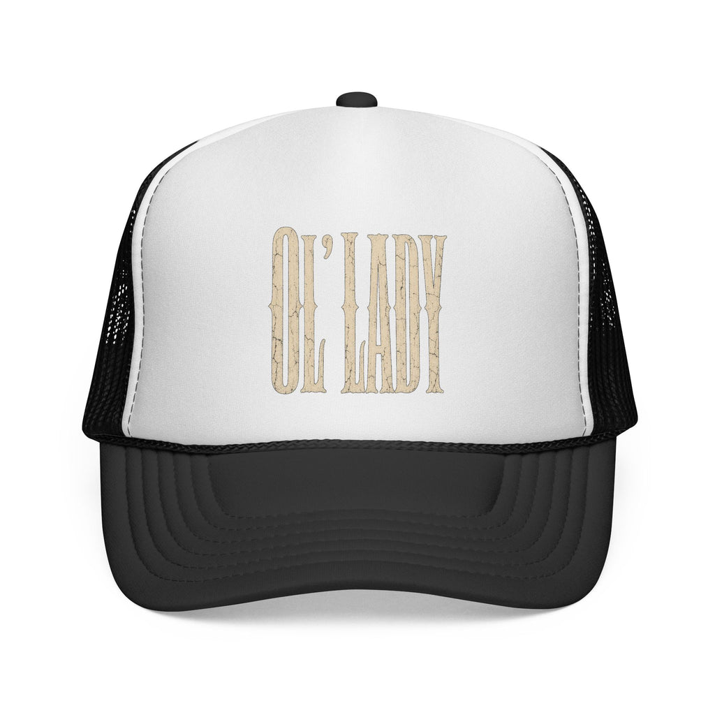 Trucker Cap — "Oh Lady" Vintage Script Mesh Hat