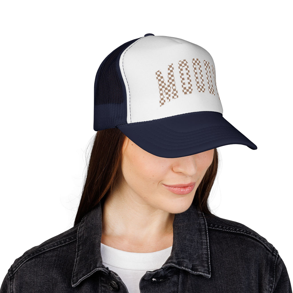 Moody Checkerboard Trucker Cap
