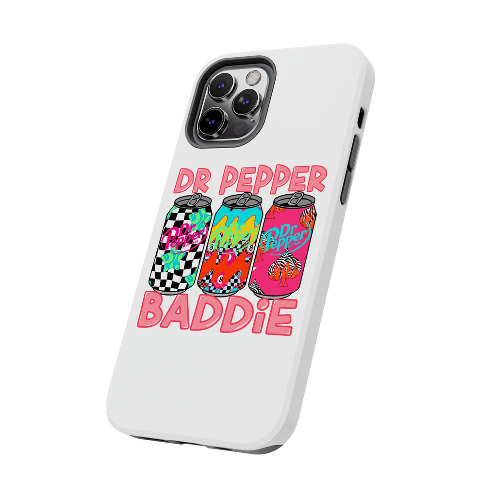 Dr Pepper Baddie Tough Phone Case — Retro Pop Soda Can Design