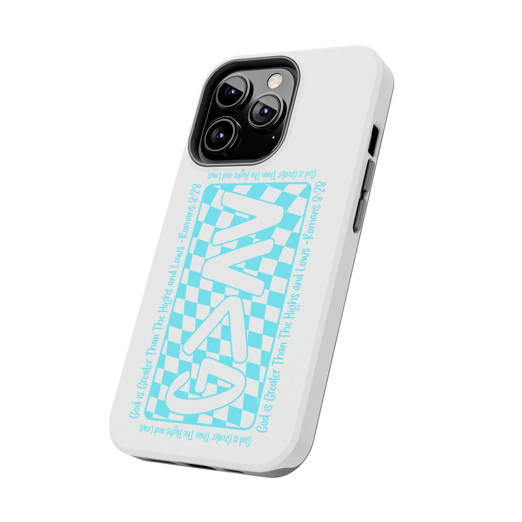 GAY Checkerboard Tough Phone Case — Pride Protective Phone Cover