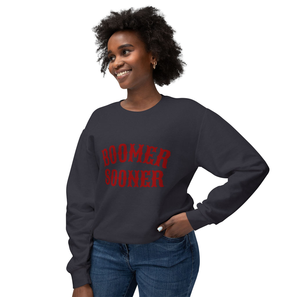 Boomer Sooner Crewneck Sweatshirt — OU Game Day Sweater