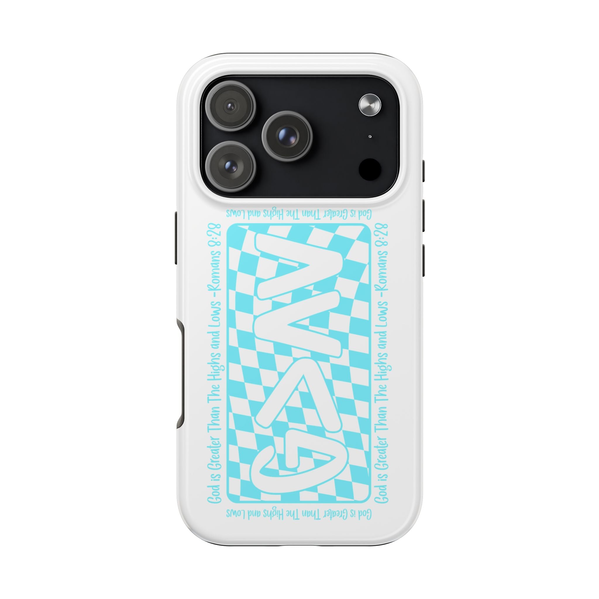 GAY Checkerboard Tough Phone Case — Pride Protective Phone Cover