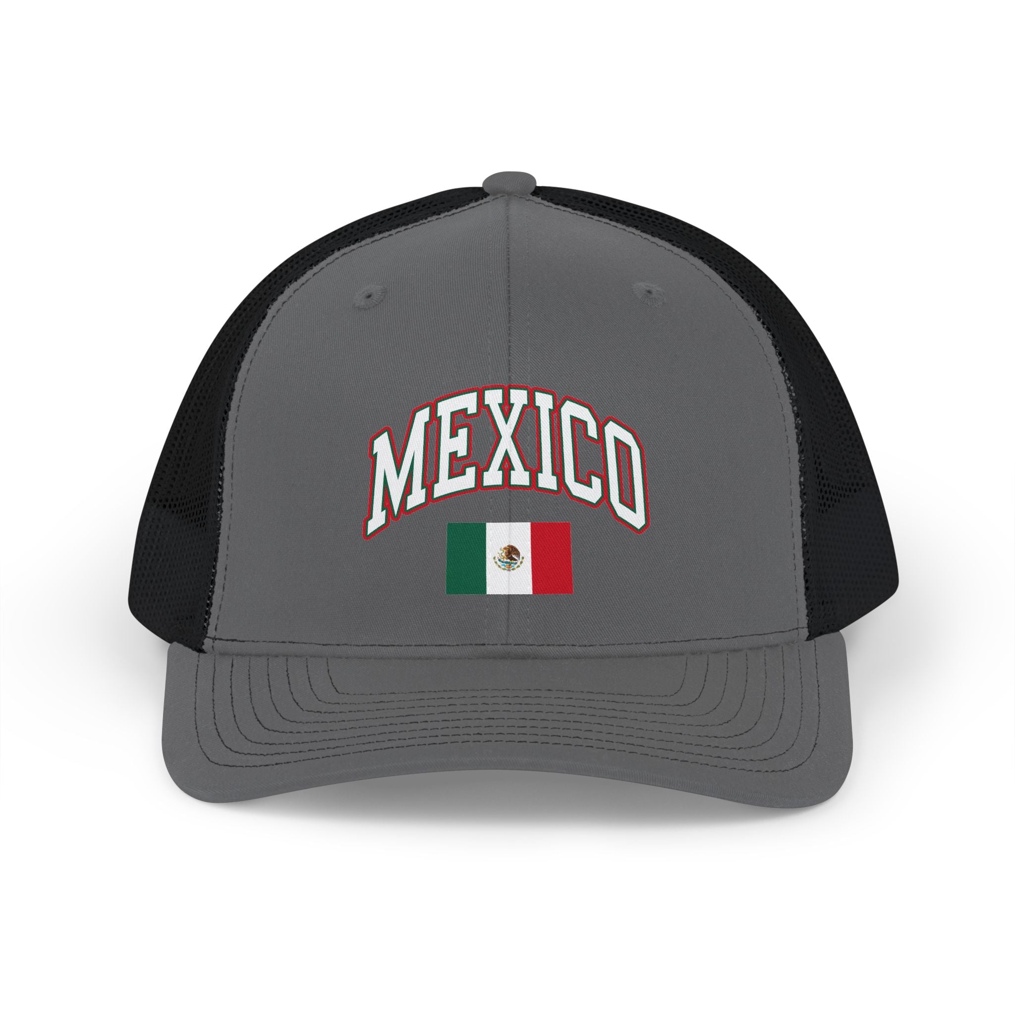 Mexico Flag Trucker Cap – Embroidered 'MEXICO' Snapback Hat