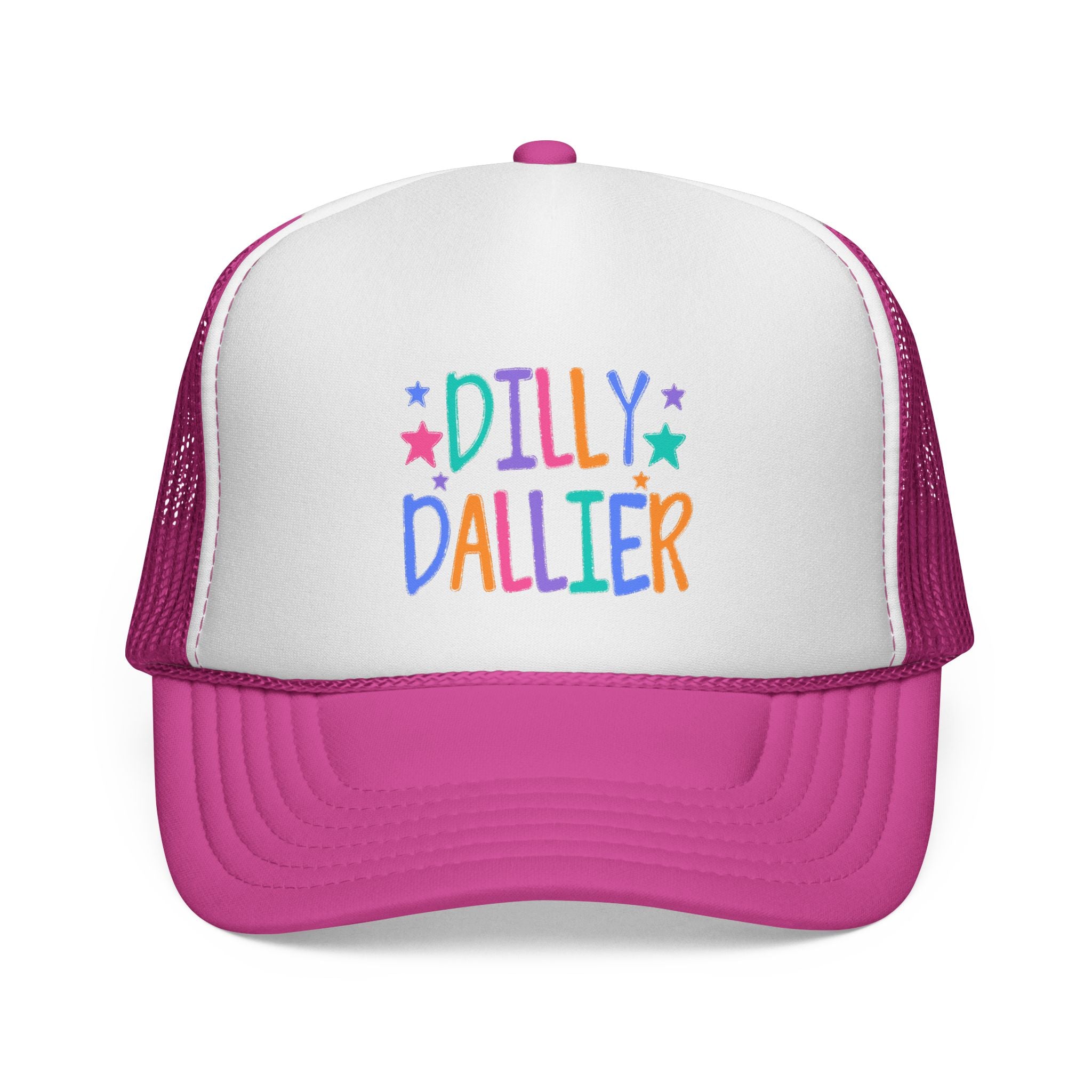 Dilly Dallier Colorful Kids Trucker Cap